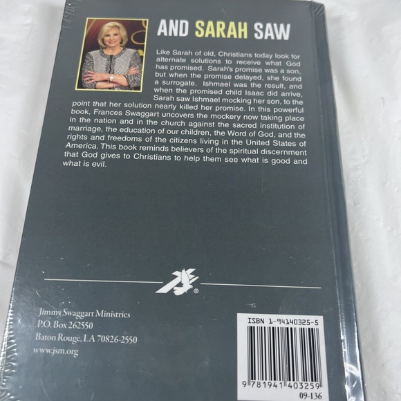 And Sarah Saw‎ by Frances Swaggart (2016, Hardcover) Factory Sealed - Picture 3 of 6